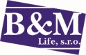 Logo of B&M LIFE S.R.O., Slovakia